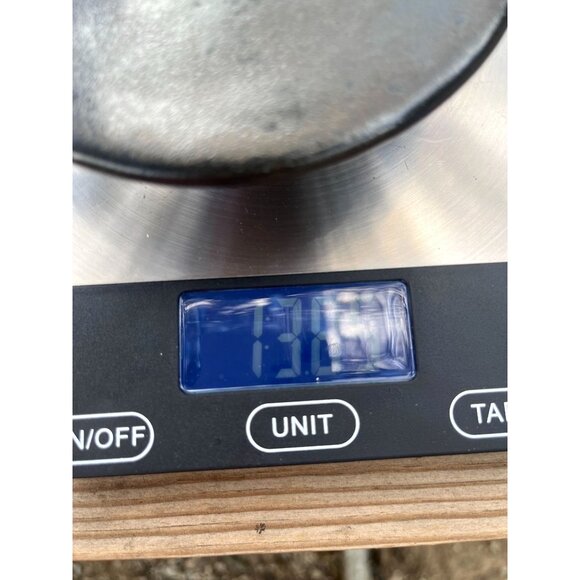 Vintage Black  Discus Shape Ceramic Votive Candle Holder Modern Simple Brutalist - Picture 14 of 14